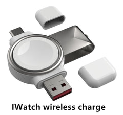 TriCharge - The 3-in-1 Wireless Magsafe Charger Stand from MARVOLY