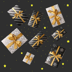 Christmas gift wrapping paper