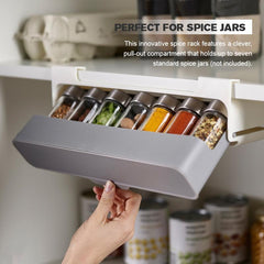 HerbHaven - The Kitchen Self-Adhesive Wall-Mounted Spice Organizer by MARVOLY