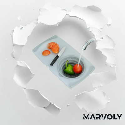 PrepMaster - The Kitchen Plastic Chopping Board from MARVOLY