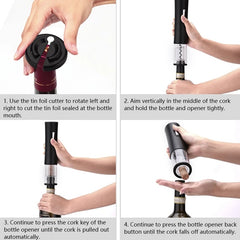 Corkster - The Automatic Wine Bottle Opener from MARVOLY