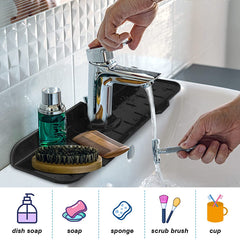 SplashGuard - The Kitchen Faucet Mat from MARVOLY