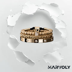 Imperialo - The Diamond Roman  Bracelets from MARVOLY