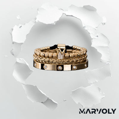 Imperialo - The Diamond Roman  Bracelets from MARVOLY