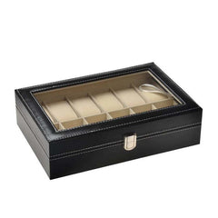 Veluro - The Leather Watch Box with Display by MARVOLY