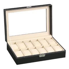 Veluro - The Leather Watch Box with Display by MARVOLY