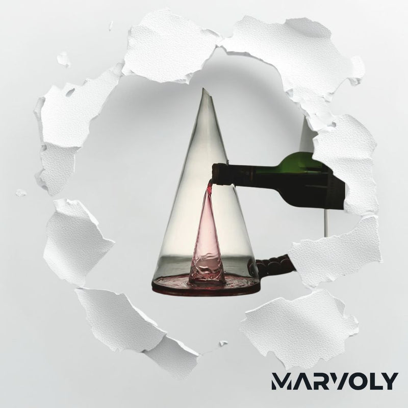 PurePour - The Transparent Wine Decanter by MARVOLY