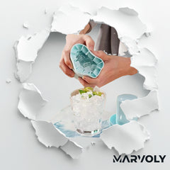 FrostFlex - The flixible Portable Ice Maker Bucket by MARVOLY