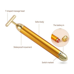 PulseGold - The Energy 24K Gold Facial Roller Massager from MARVOLY