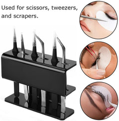 LashDock - The Acrylic Eyelash Tweezers Holder from MARVOLY