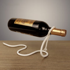 FloatVine - The Suspended Rope Wine Bottle by MARVOLY